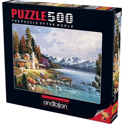 Anatolian 3534 - Mountain Cabin - 500 db-os puzzle