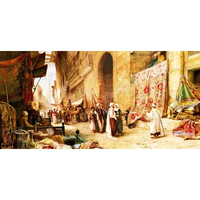 Anatolian 3751 -  A Carpet Sale in Cairo - 1500 db-os puzzle