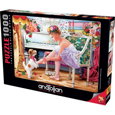 Anatolian 1115 - Ballerina and her puppy - 1000 db-os puzzle