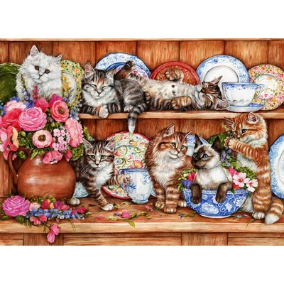 Anatolian 3158 - Kittens - 1000 db-os puzzle