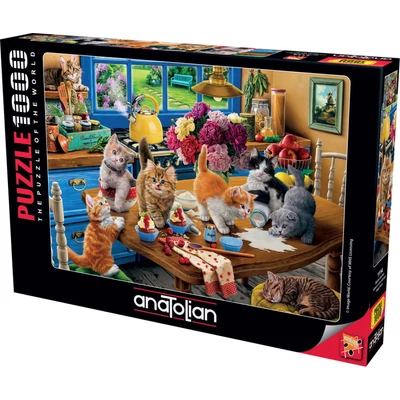 Anatolian 1114 - Kittens in the Kitchen - 1000 db-os puzzle