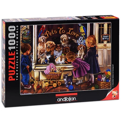 Anatolian 3186 - Pets to love - 1000 db-os puzzle