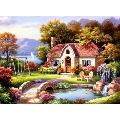 Anatolian 4559 - Stone Bridge Cottage - 1500 db-os puzzle