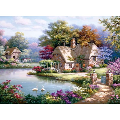 Anatolian 4529 - The Swan Cottage - 1500 db-os puzzle