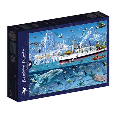Bluebird 90038 - Francois Ruyer - Arctic - Bluebird Boat - 1500 db-os puzzle