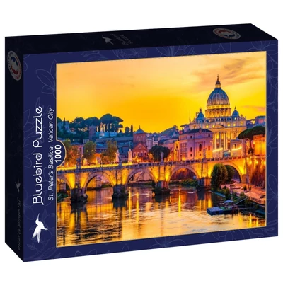 Bluebird 90260 - St. Peter&#039;s Basilica, Vatican City - 1000 db-os puzzle