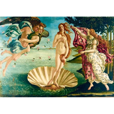 Bluebird 1000 db-os puzzle - Art by Botticelli - The birth of Venus, 1485 (60249)