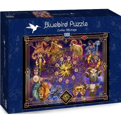 Bluebird 1000 db-os puzzle - Zodiac Montage (90174)