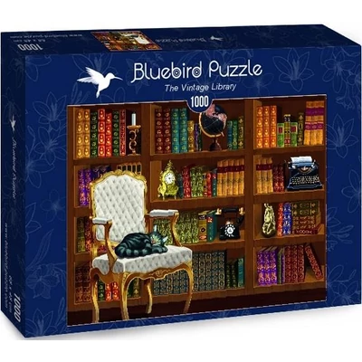 Bluebird puzzle 70225 - The Vintage Library - 1000 db-os puzzle