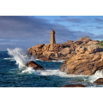 Bluebird 1000 db-os puzzle - Phare de Ploumanac&#039;h, Bretagne, France (90455)
