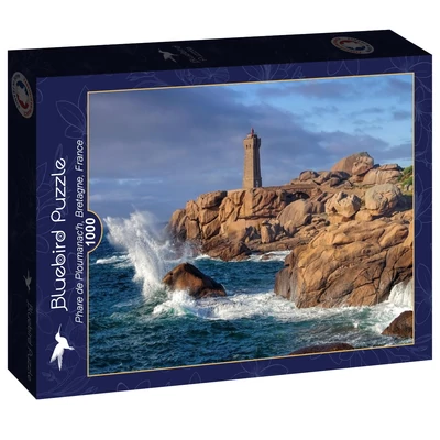 Bluebird 1000 db-os puzzle - Phare de Ploumanac&#039;h, Bretagne, France (90455)
