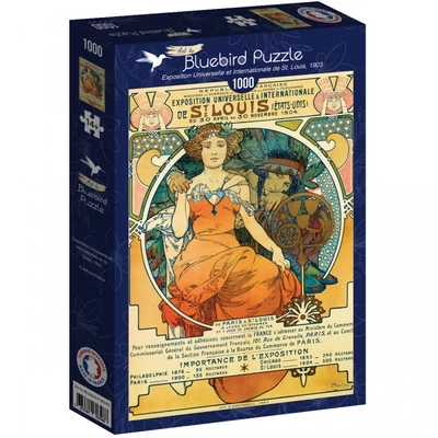 Bluebird 60348 - Exposition Universelle et Internationale de St. Louis, 1903 - 1000 db-os puzzle