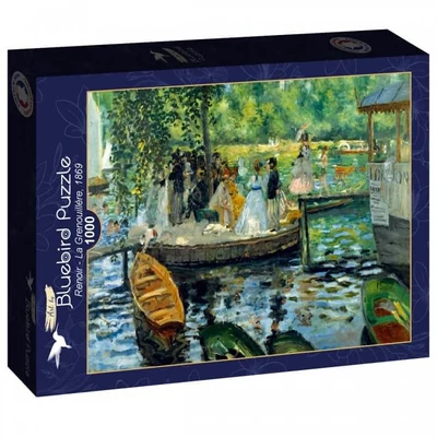 Bluebird 60284 -Renoir - La Grenouillère, 1869 - 1000 db-os Art by puzzle 