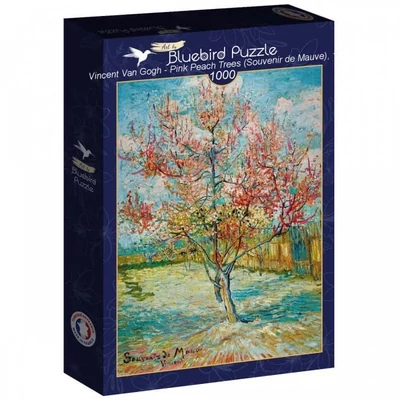 Bluebird 60306 -Pink Peach Trees (Souvenir de Mauve), Vincent Van Gogh, 1888 - 1000 db-os Art by puzzle