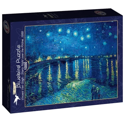 Bluebird 60204 - Vincent Van Gogh - Starry Night over the Rhône, 1888 - 1000 db-os Art by puzzle