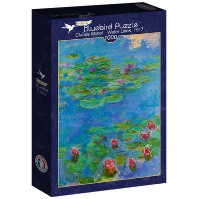 Bluebird 60256 - Claude Monet - Water Lilies, 1917 - 1000 db-os puzzle