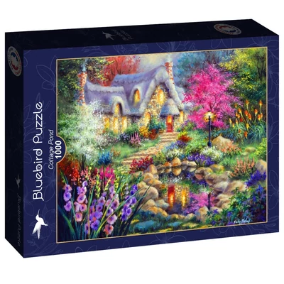 Bluebird 90351 - Cottage Pond - 1000 db-os puzzle