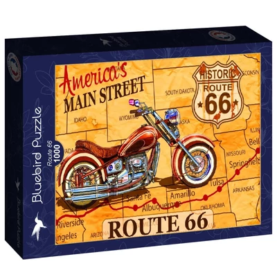 Bluebird 90256 - Route 66 - 1000 db-os puzzle