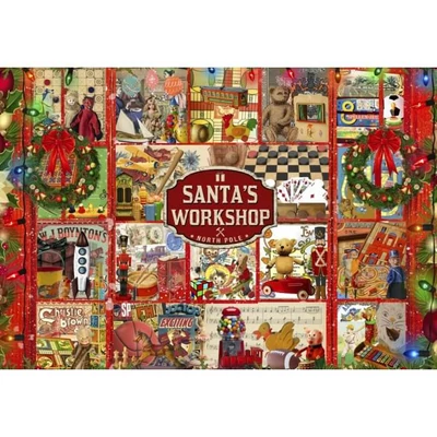 Bluebird 90528 -Santas Workshop - 1000 db-os puzzle 