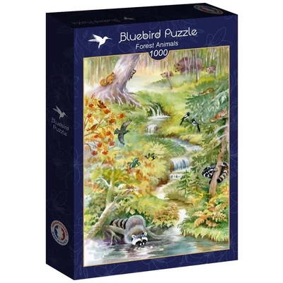 Bluebird 90135 - Forest animals - 1000 db-os puzzle