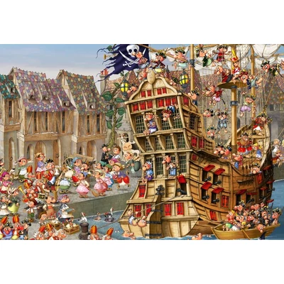 Bluebird 90431 - Pirates - 1000 db-os puzzle