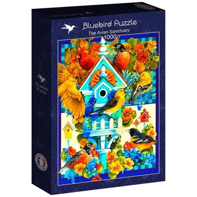 Bluebird 90244 - The Avian Sanctuary - 1000 db-os puzzle