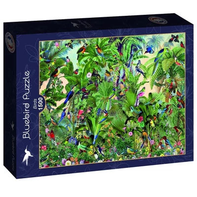 Bluebird 90307 - Birds - 1500 db-os puzzle