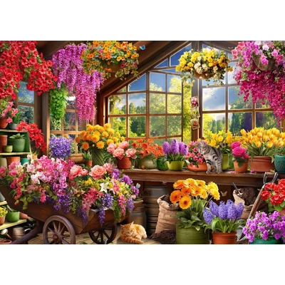 Bluebird 90976 - Potting Shed - 500 db-os puzzle