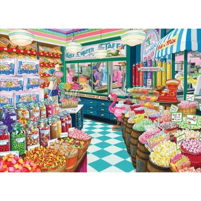 Bluebird 90959 - Taffy Shop - 500 db-os puzzle