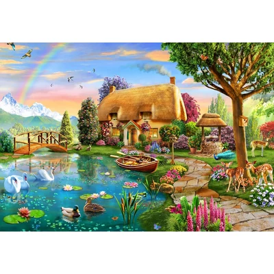Bluebird 90008 - Lakeside Cottage - 1000 db-os puzzle