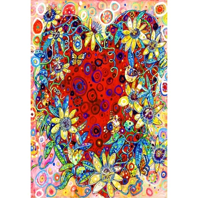 Bluebird 90361 - Passion Flower - 1000 db-os puzzle