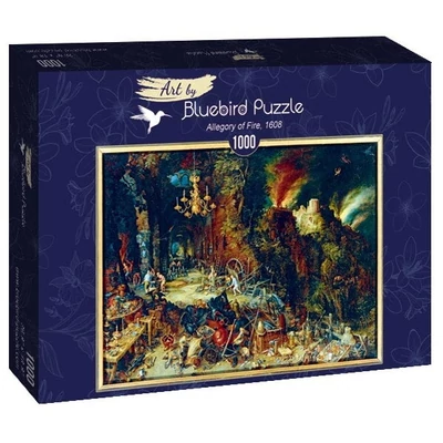 Bluebird 60091 - Jan Brueghel - Allegory of Fire - 1000 db-os puzzle