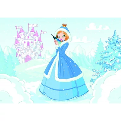 Bluebird 90044 - Princess in the Snow - Kids 48 db-os puzzle
