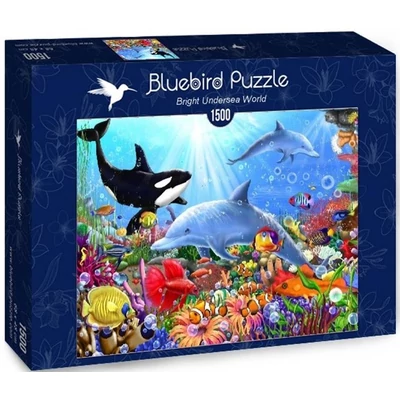Bluebird puzzle 70028 - Bright Undersea World - 1500 db-os puzzle