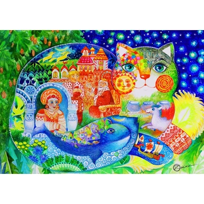 Bluebird 70411 - Russian Tale - 1500 db-os puzzle