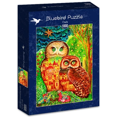 Bluebird 70414- Owls  - 1000 db-os puzzle