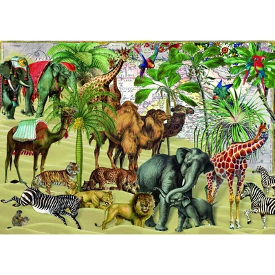 Bluebird 70476 - Desert - 1000 db-os puzzle