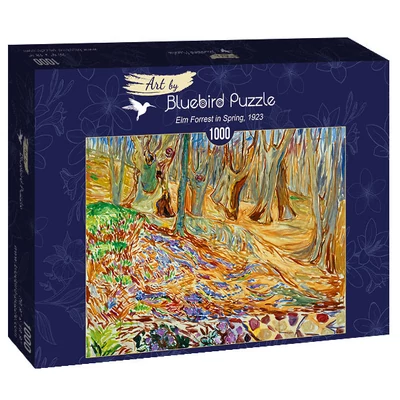 Bluebird 60130 - Edvard Munch - Elm Forrest in Spring, 1923 - 1000 db-os Art by puzzle