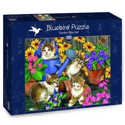 Bluebird 70489 - Garden Mischief - 1000 db-os puzzle