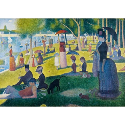 Bluebird Art by 60086 - Georges Seurat - A Sunday Afternoon on the Island of La Grande Jatte, 1886 - 1000 db-os puzzle