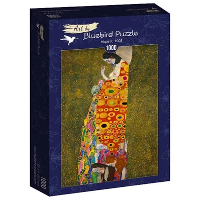 Bluebird Art by 60022 - Gustave Klimt - Hope II, 1908 - 1000 db-os puzzle