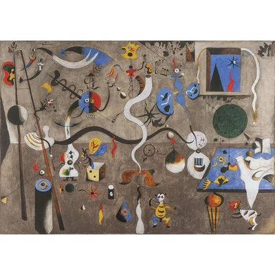 Bluebird 60108 - Joan Miro - The Harlequin&#039;s Carnival, 1924-1925 - 1000 db-os Art by puzzle