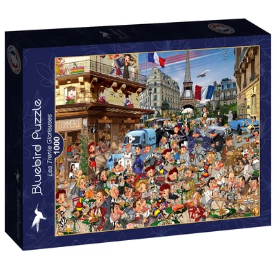 Bluebird 1000 db-os puzzle - Les Trente Glorieuses (90028)