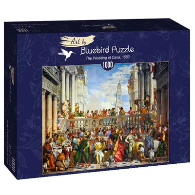 Bluebird Art by 60011 - Paolo Veronese - The Wedding at Cana 1563 - 1000 db-os puzzle