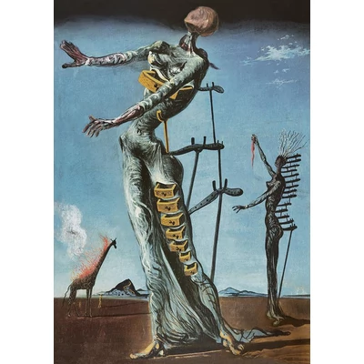 Bluebird 60112 - Salvador Dalí - Burning Giraffe, 1937 - 1000 db-os Art by puzzle