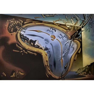 Bluebird Art by 60104 - Salvador Dalí - Soft Watch Exploding in 888 Particles after 20 Years of Total Immobility - 1000 db-os puzzle