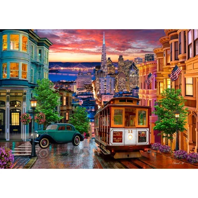 Bluebird 90004 - San Francisco Trolley - 2000 db-os puzzle