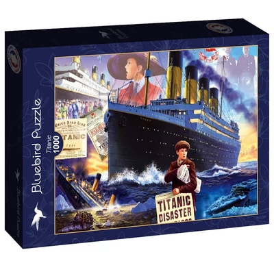 Bluebird 1000 db-os puzzle - Titanic (90664)