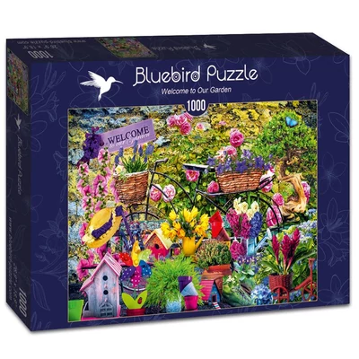 Bluebird 70493 - Welcome to Our Garden - 1000 db-os puzzle