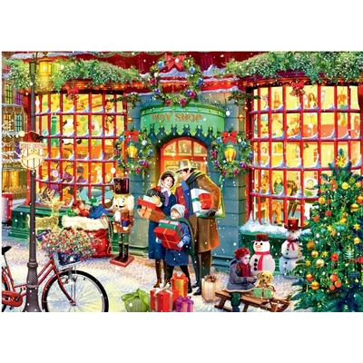 Brain Tree 2102117 - Chirstmas Toys - 1000 db-os puzzle